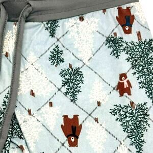 INK + IVY NWT Women's Small lounge pajama pants PJs winter bears trees snow Cute